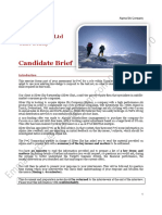 Candidate Brief: Alpina Ski LTD Case Study