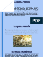 Tanques a presión: tipos y clasificación