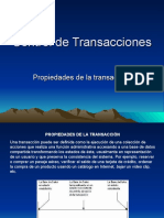 Control de Transacciones