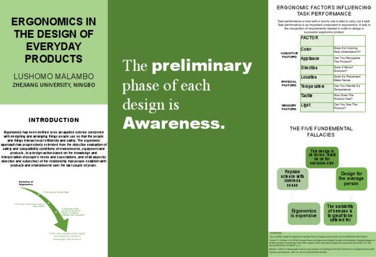 Academic Poster 22151468 | PDF | Human Factors And Ergonomics | Design