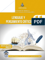 LenguajePensamiento 11 Cuaderno2 SEDUC Telebásica