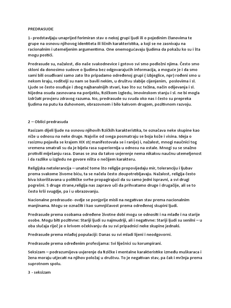 PREDRASUDE | PDF