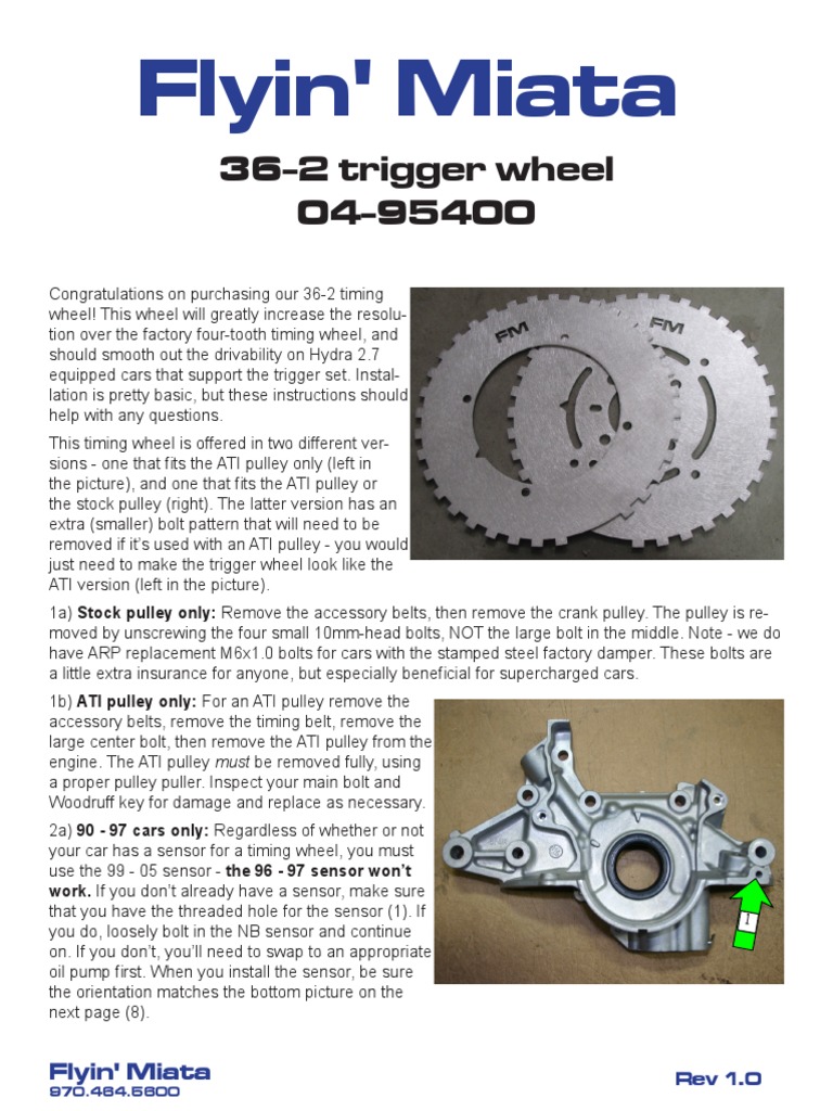 36-2 Timing Wheel | PDF | Automotive Technologies | Vehicles