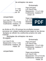 Tipologías de entrepiso vía seca: envigado, entramado y emparrilado