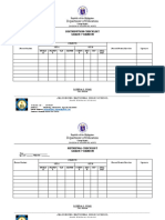 Department of Education: Distribution Checklist Grade 7 Banzon