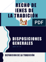 Derecho de Bienes de La Tradición