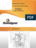 Sundyne Pumps Training LMC311P - High Speed Shaft Assembly Presented by FS. Engineer Sundyne Corporation