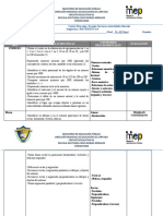 Mapa Curricularde Matemática