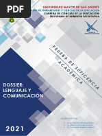 Dossier Lenguaje y Comunicación