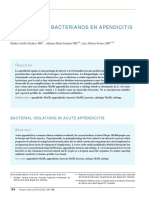 Aislamientos Bacterianos en Apendicitis Aguda