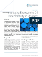 Managing Exposure To Oil Price Volatility in Uruguay: Case Study