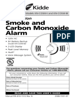 Smoke and Carbon Monoxide Alarm: Combination