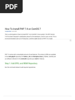 How To Install PHP 7.4 On CentOS 7 - ComputingForGeeks