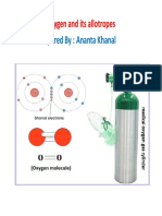 Prepared By: Ananta Khanal: Oxygen and Its Allotropes