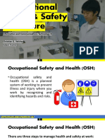 Occupational Health & Safety Procedure
