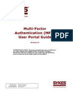 MFA User Portal Guide