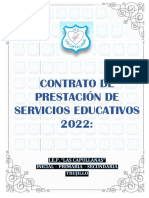 Contrato de Prestacion de Servicios 2022