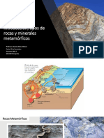 Clase 11. IntroducciÃ N, Tipos de Rocas y Minerales Metamã Rficos