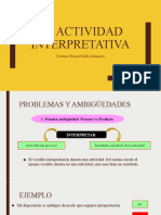 2.la Actividad Interpretativa