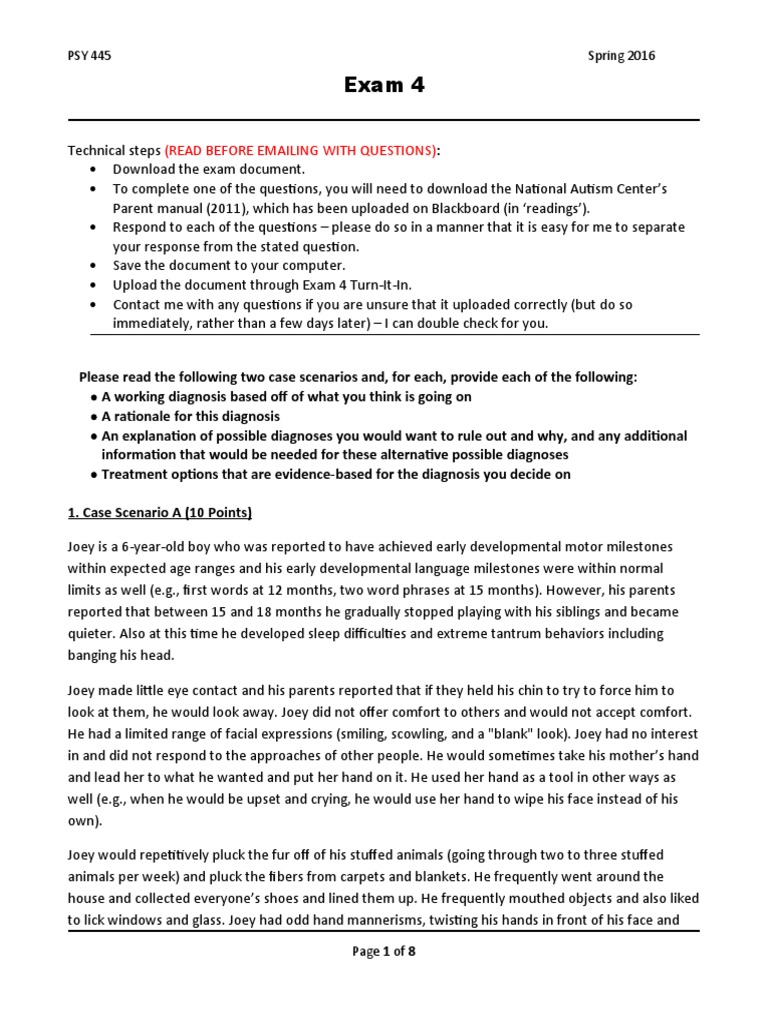 Exam 4 (Read Before Emailing With Questions) Download Free PDF