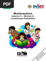 Mathematics: Quarter 3 - Module 6: Conditional Probability