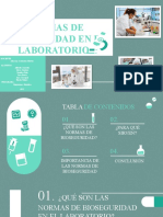 Normas de Bioseguridad en El Laboratorio