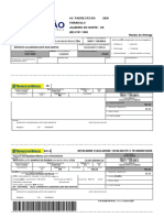 Recibo de entrega de boleto bancário