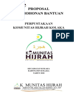 Proposal Buku Hijrah