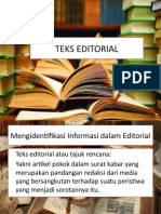 Mengidentifikasi Informasi dalam Editorial