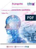 Cuadernillo de Preguntas Razonamiento Cuantitativo Saber Pro 2018