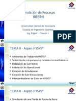 C02 - Simulación de Procesos - 080505454 - HYSYS - Corrientes