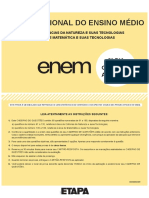 ENEM Simulado: Prova de Ciências da Natureza e Matemática