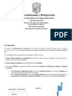 Sistemas alternativos de refrigeración por absorción, adsorción y difusión