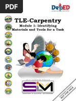 TLE 7 - 8 - Carpentry - Module 1