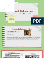 Sejarah Kebudayaan Islam 2 Februari 2022