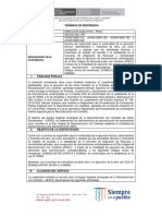 TDR - Servicio de Supervision de Obras Cui #2436462,2437607,2437610 y 2436842