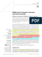 SARS CoV 2 Variants, Vaccines