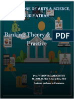 BANKING THEORY III Semester