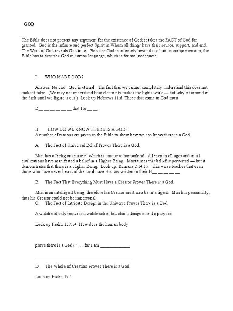 God | PDF | Names Of God In Judaism | Jehovah
