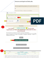 Registro e Impresion para Vacuna de Refuerzo Covid 21 Enero 2022