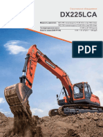 Doosan Excavator Track DX225LCA Брошюра на русском языке