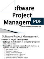 Introduction To Software Project Management