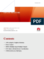 TD LTE Feature