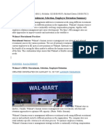 Walmarts HRM Summary Assignment Week 6