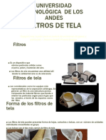 Filtros de Tela