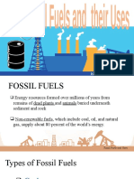 Unit VI. Fossil Fuels and Nuclear Energy