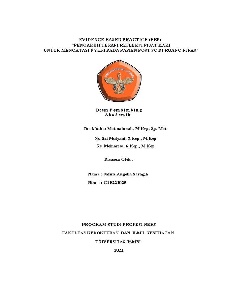 Evidence based practice pdf