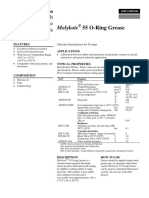 Data sheet 55 O-ring Grease Molycote