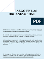 Liderazgo en Las Organizacione