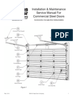 Installation & Maintenance Service Manual For Commercial Steel Doors